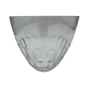 Vera Wang Flowers by FTD Lead Crystal Bowl Vase 6.25" x 5.5" Honeycomb